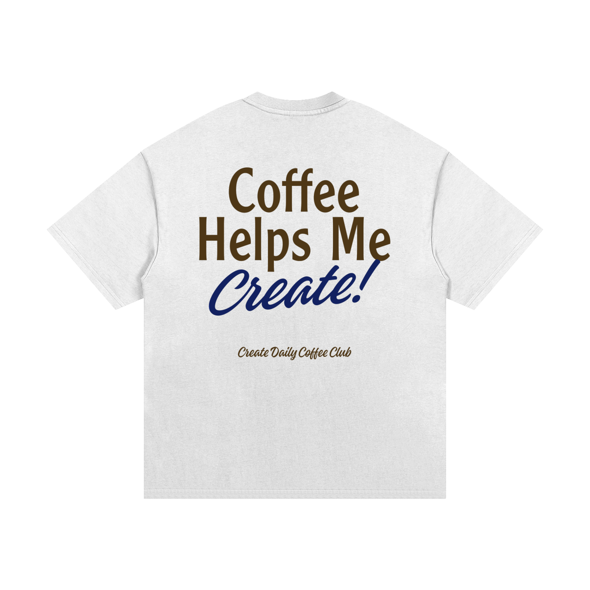 CD03 Daily Coffee T-Shirt - Brown