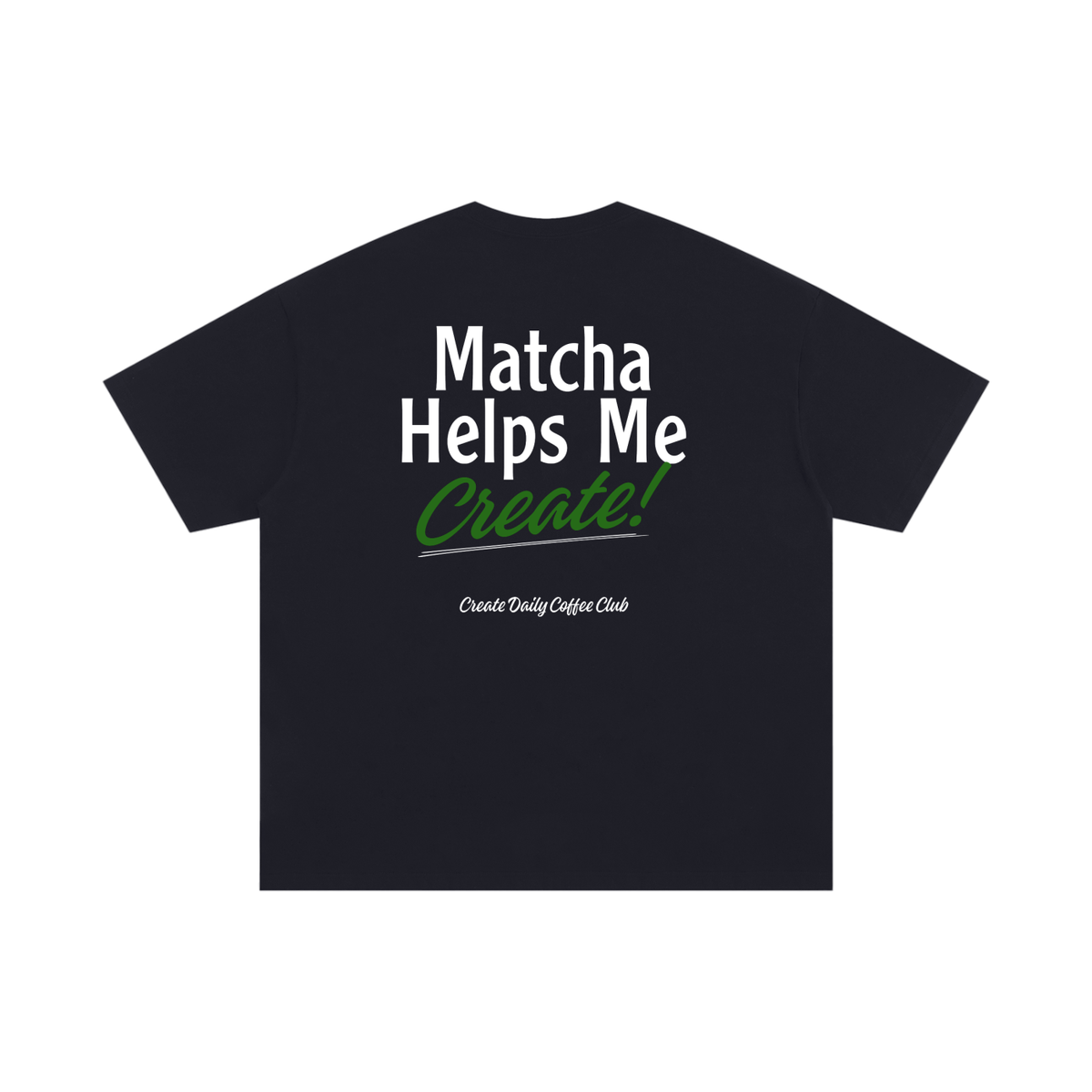 CD03 Daily Matcha T-Shirt - Black
