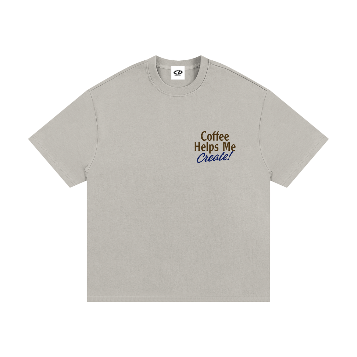 CD03 Daily Coffee T-Shirt - Brown