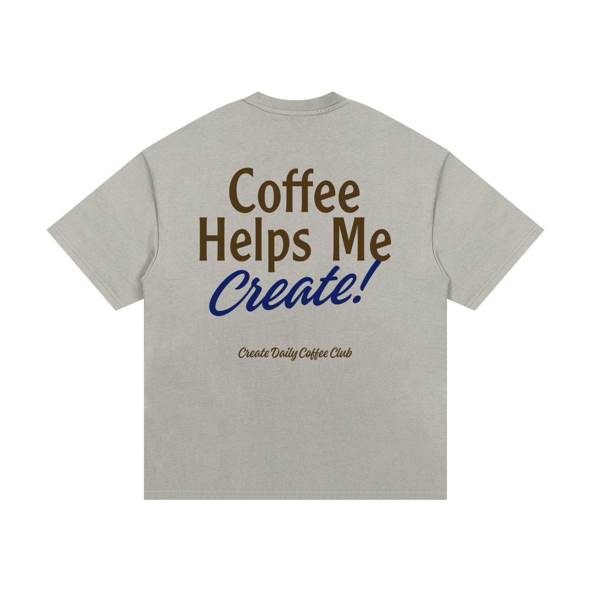 CD03 Daily Coffee T-Shirt - Brown